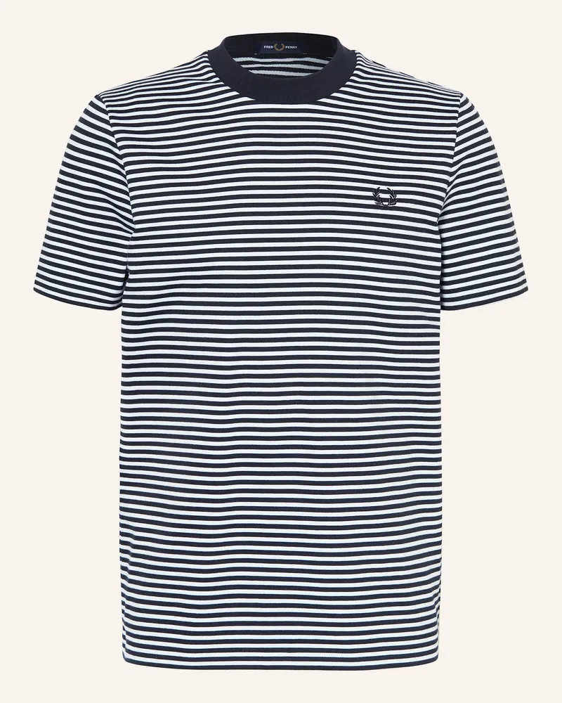 Fred Perry T-Shirt blau Dunkelblau