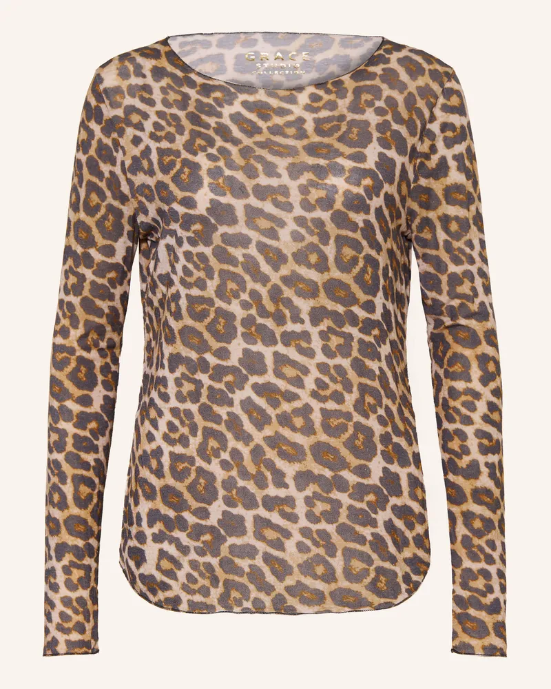 Grace Longsleeve braun Beige
