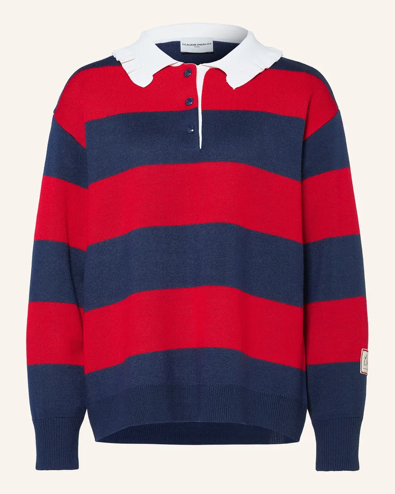 Claudie Pierlot Strick-Rugbyshirt rot Rot