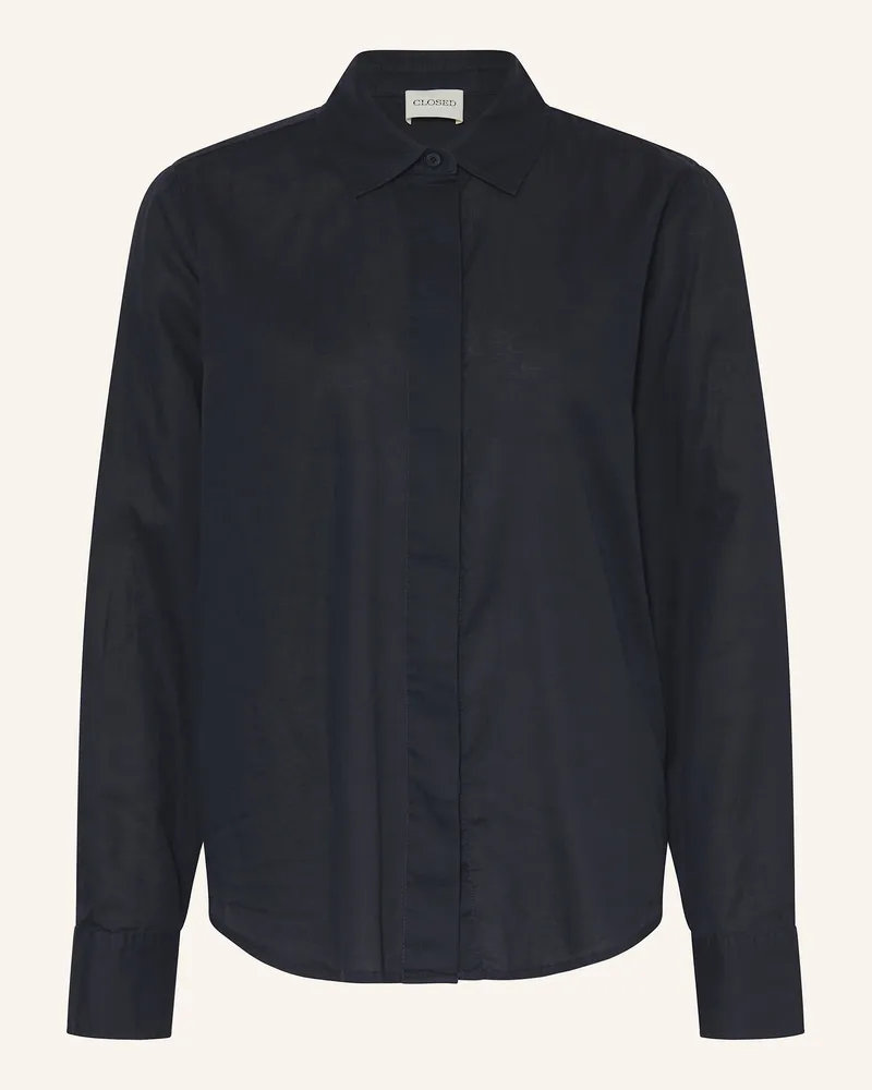 Closed Hemdbluse Dunkelblau