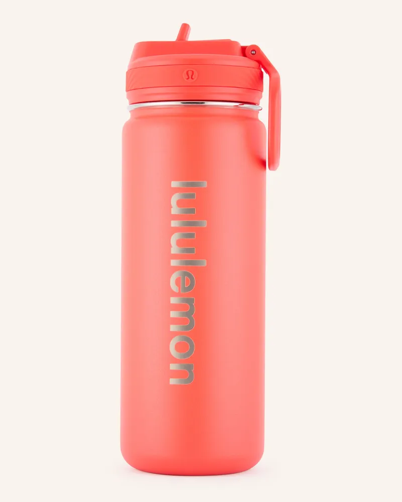 LULULEMON Isolierflasche Back To Life orange Rot