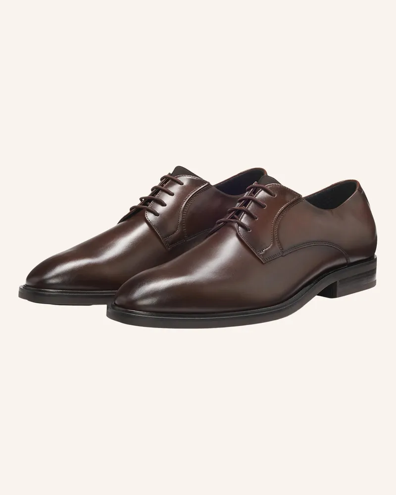 HUGO BOSS Business-Schnürschuh P-Winslow_Dr_Ltet braun Braun