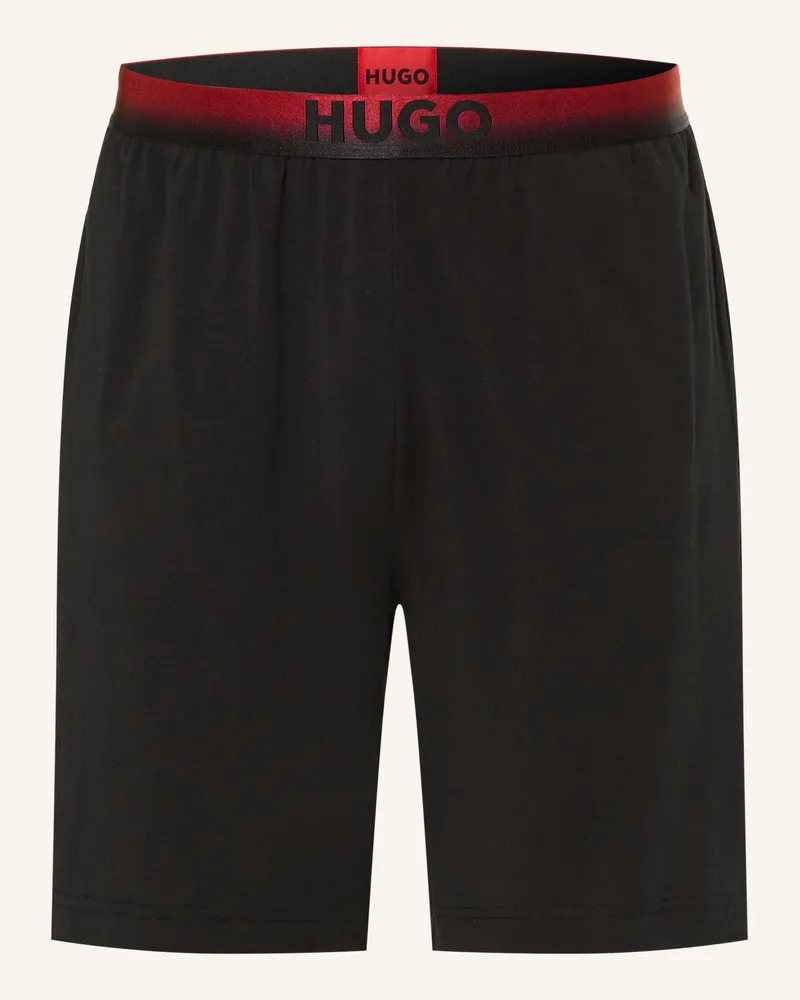 HUGO BOSS Schlafshorts Ray schwarz Schwarz