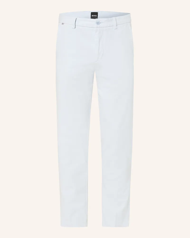 HUGO BOSS Chino Kaiton Slim Fit blau Hellblau