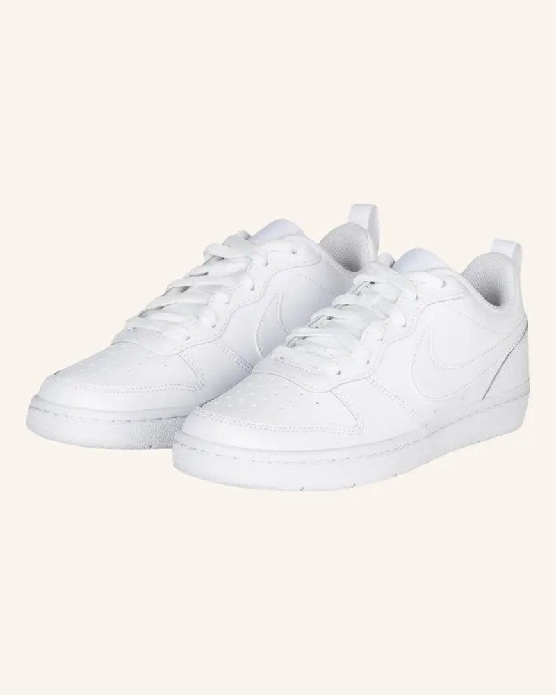 Nike Sneaker Court Borough Low weiss Weiss