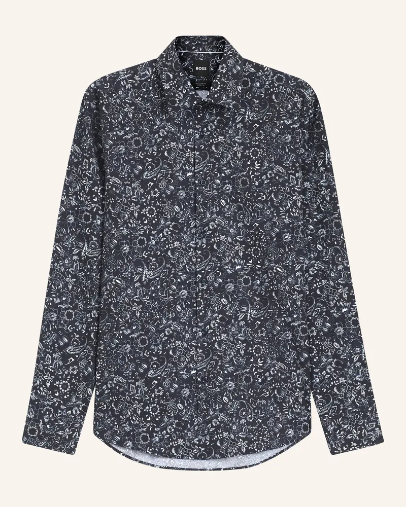 HUGO BOSS Hemd JOE Regular Fit Dunkelblau