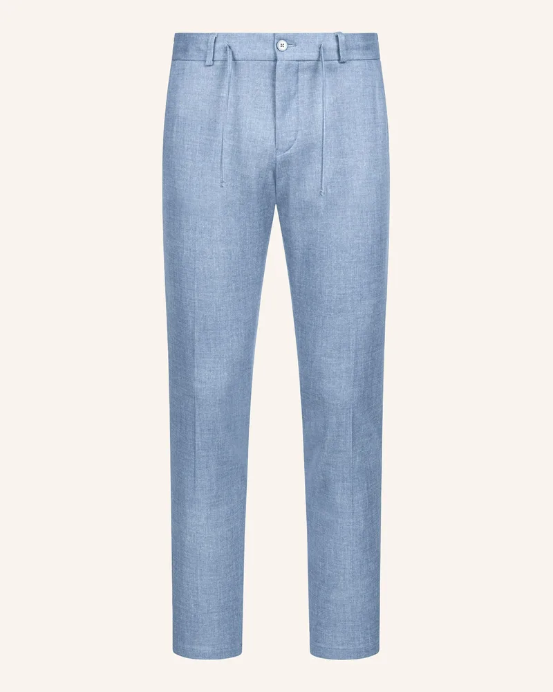 Zuitable Anzughose Dispartaflex Slim Fit Aus Jersey blau Hellblau