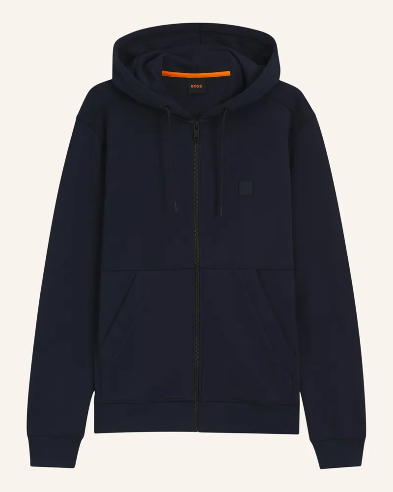 HUGO BOSS Sweatjacke ZETALKY Dunkelblau