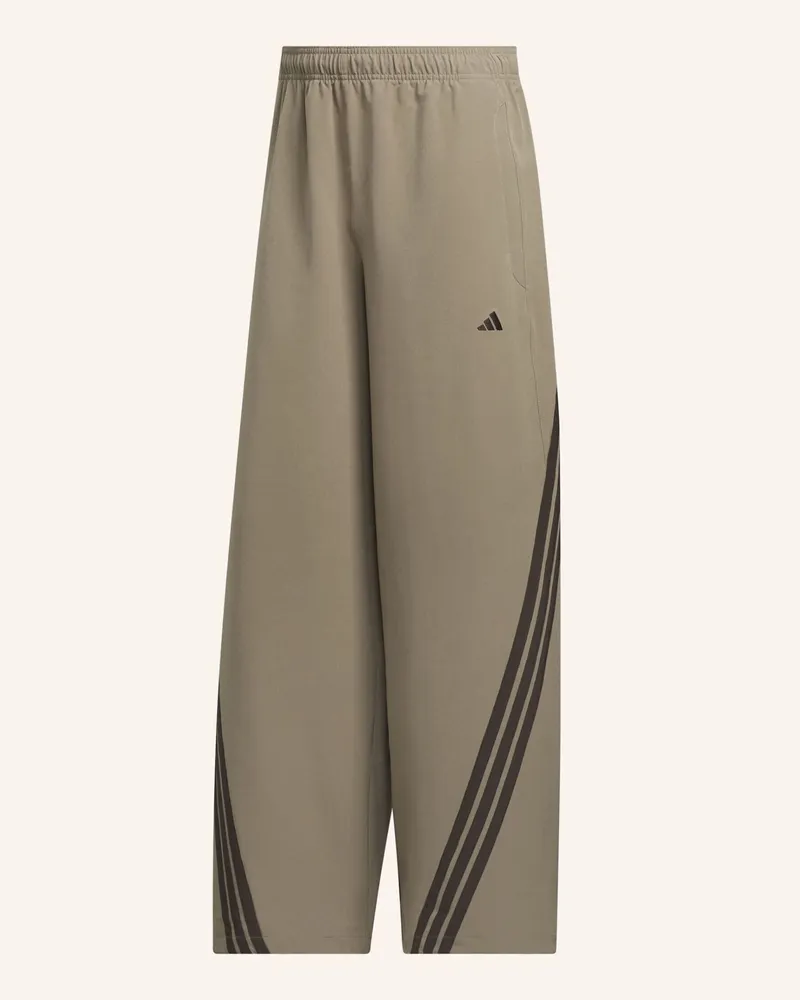 adidas Adidas Basketballhose, Gewebt beige Khaki