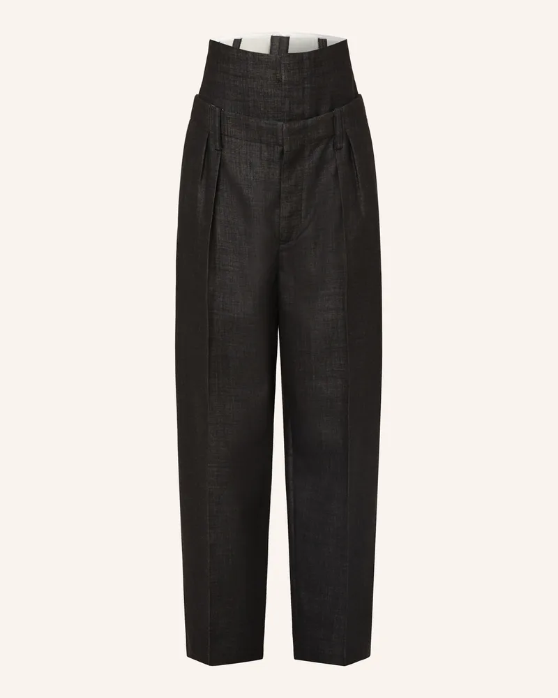 Victoria Beckham Marlenehose schwarz Schwarz
