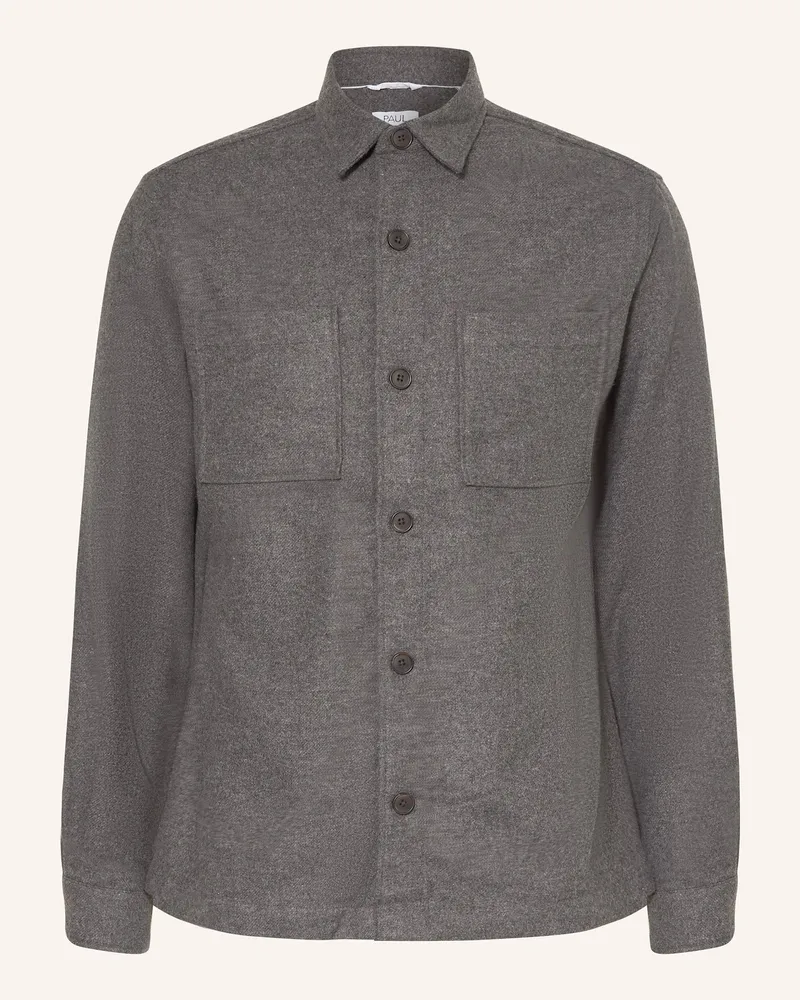 paul Overshirt grau Grau