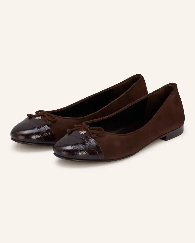 Tory Burch Ballerinas Braun