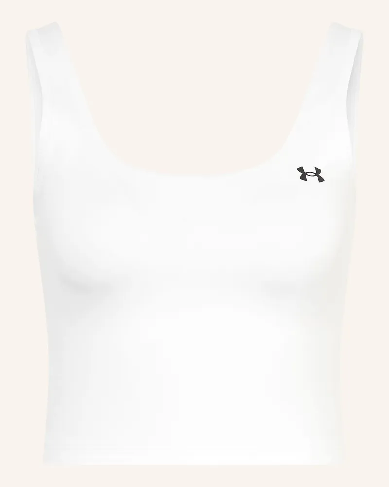 Under Armour Cropped-Top Ua Motion weiss Weiss