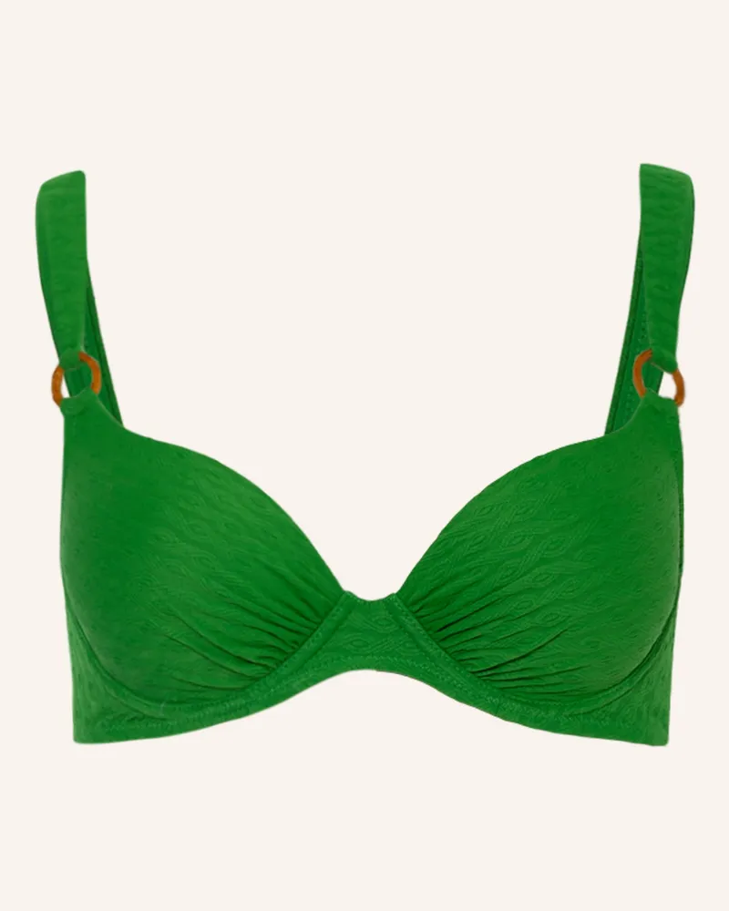 watercult Bügel-Bikini-Top BAMBOO SOLIDS Grün