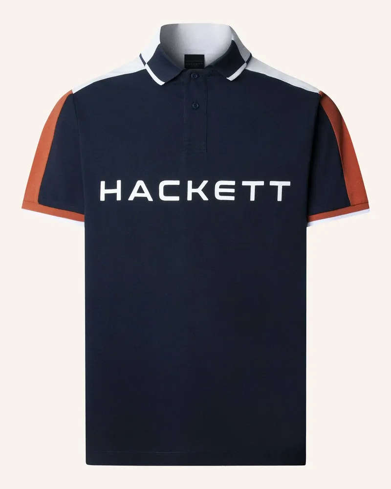 Hackett Poloshirt HS MULTI POLO SS Dunkelblau