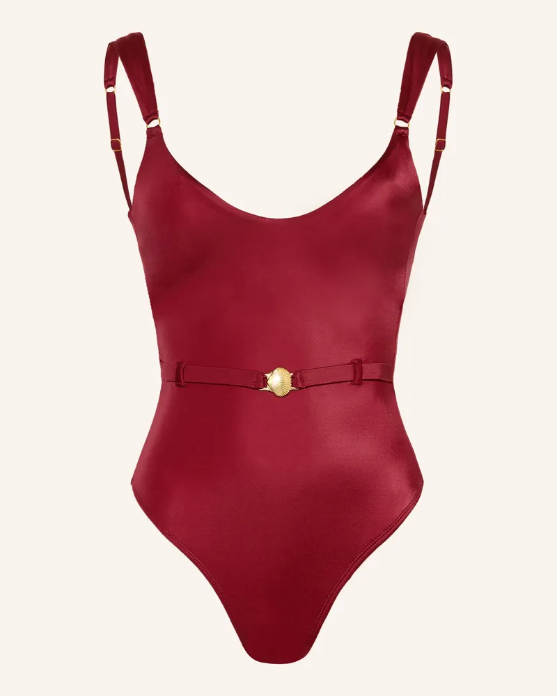 Banana Moon Badeanzug Haneya Coraliss rot Dunkelrot