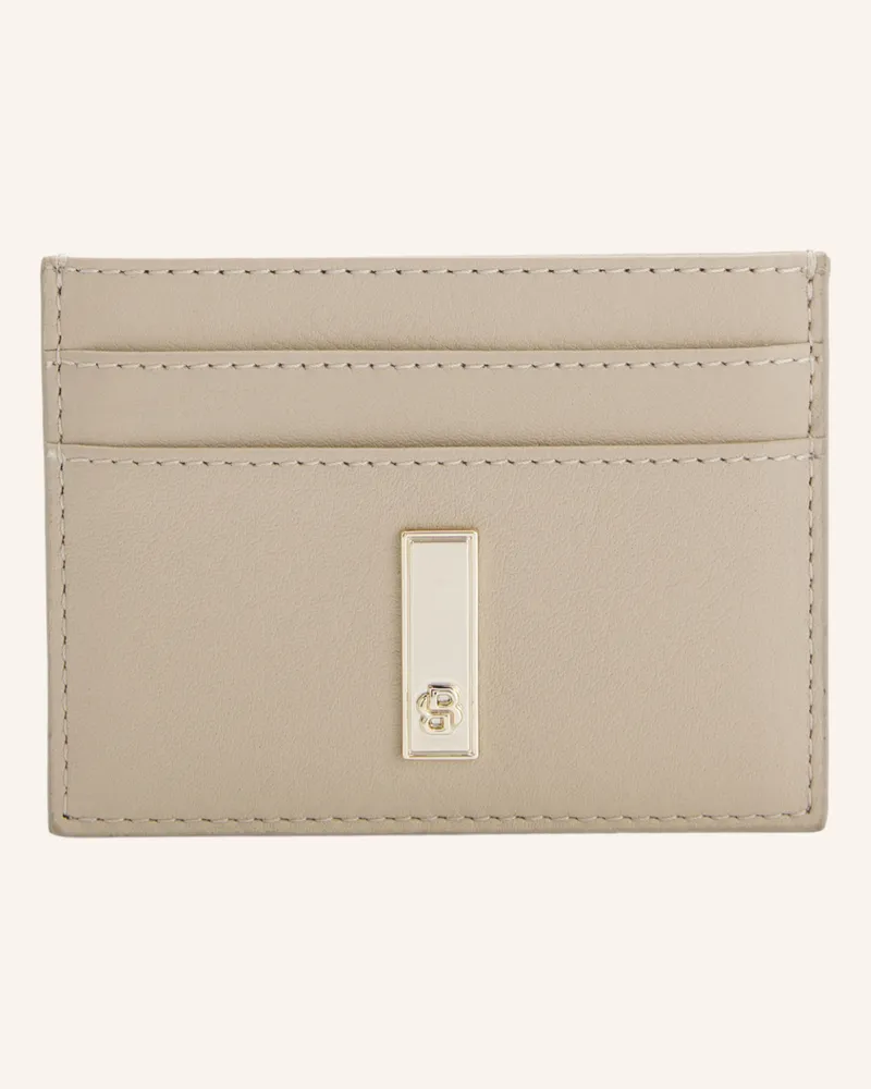 HUGO BOSS Kleine Leder-Geschenkset ARIELL KRING C CASE Beige