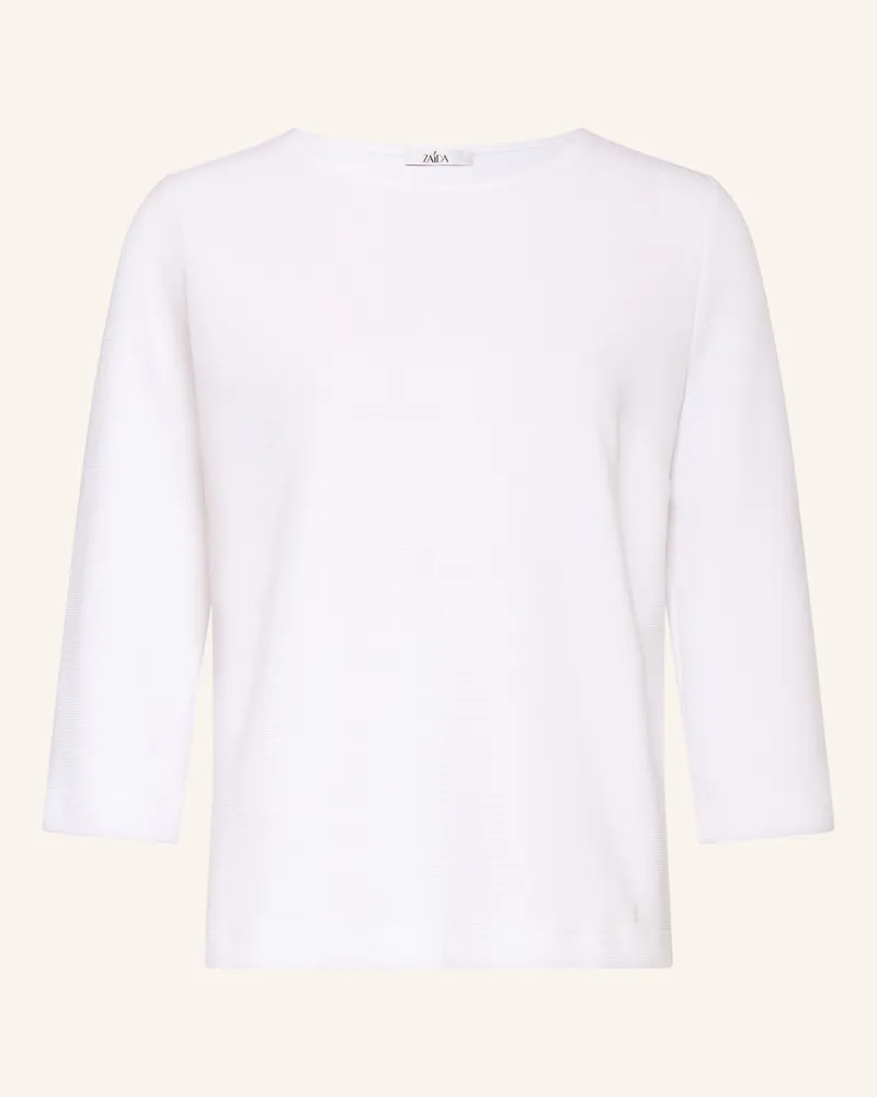ZAíDA Shirt mit 3/4-Arm Weiss