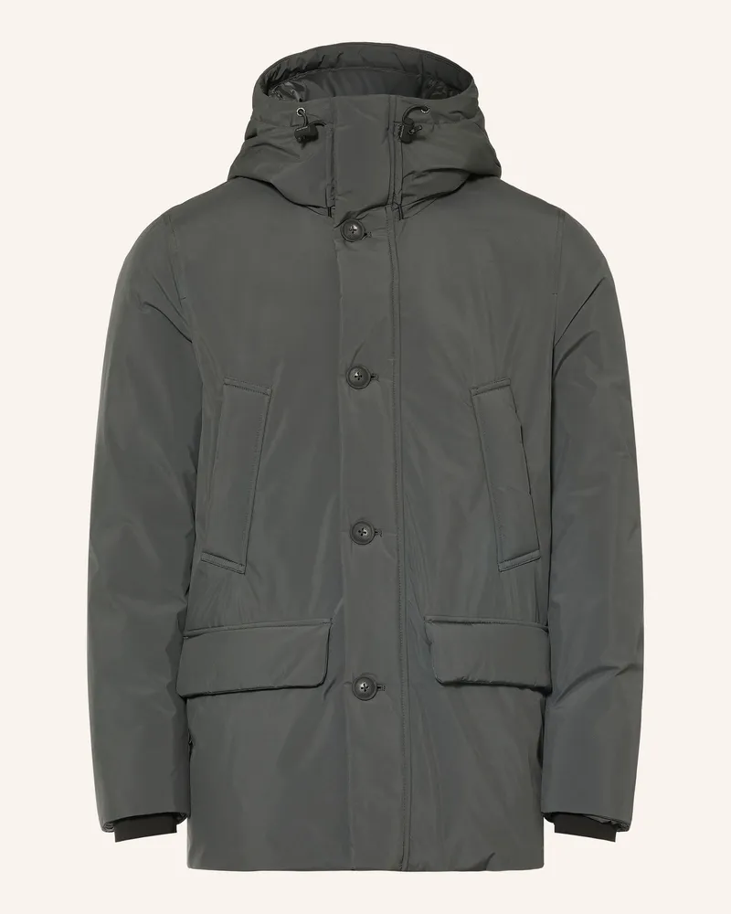 Woolrich Daunenparka Cloud grau Dunkelgrau