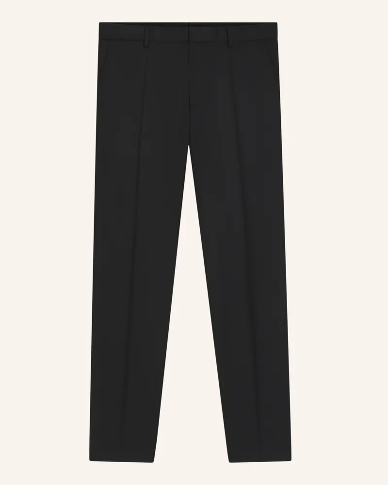 HUGO BOSS Business Hose H-GENIUS-B1 Slim Fit Schwarz