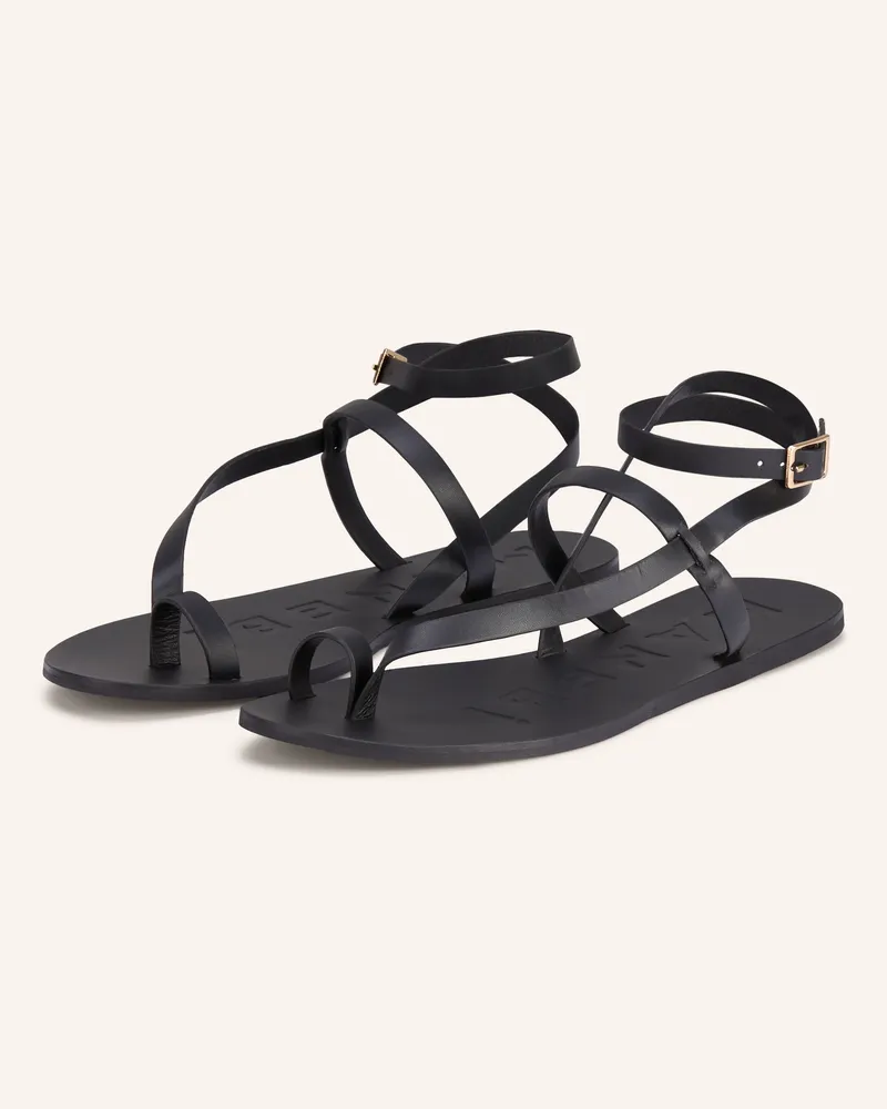 Manebí Sandalen schwarz Schwarz