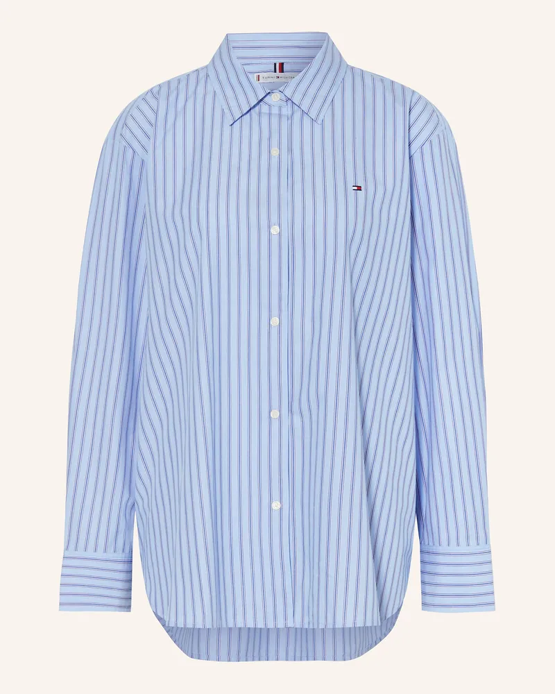 Tommy Hilfiger Hemdbluse Hellblau