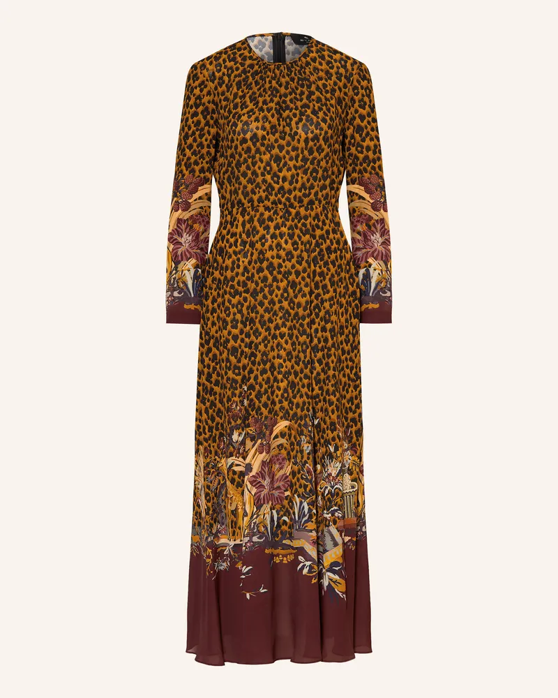 Etro Kleid rot Braun
