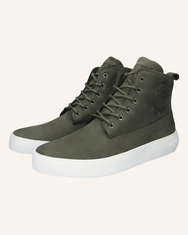 Blackstone Sneaker Dunkelgrün