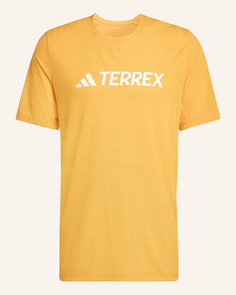 adidas T-Shirt Terrex Multi Climacool Logo Tech orange Orange