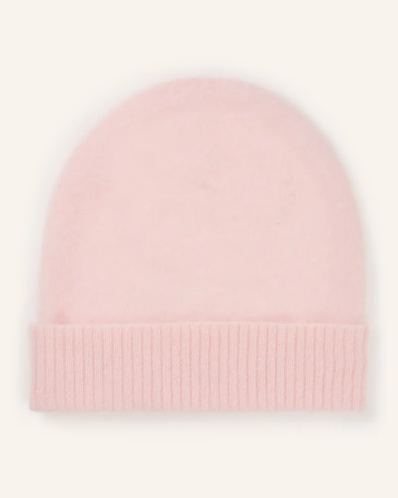 Darling Harbour Cashmere-Mütze rosa Hellrosa