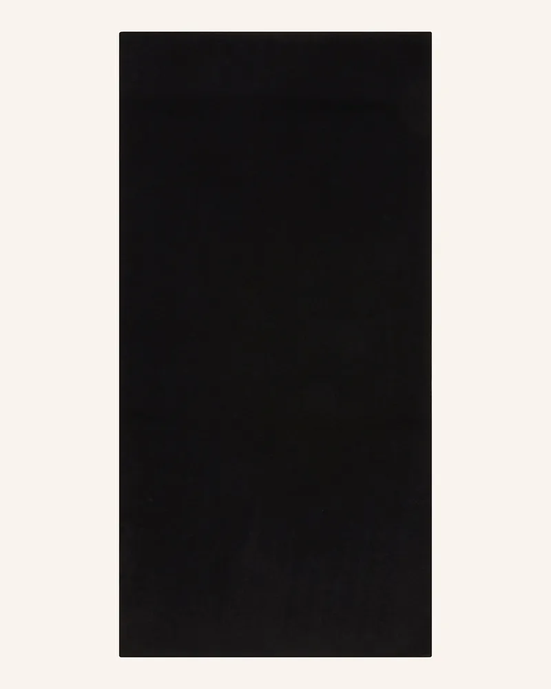 S. Marlon Cashmere-Schal Schwarz