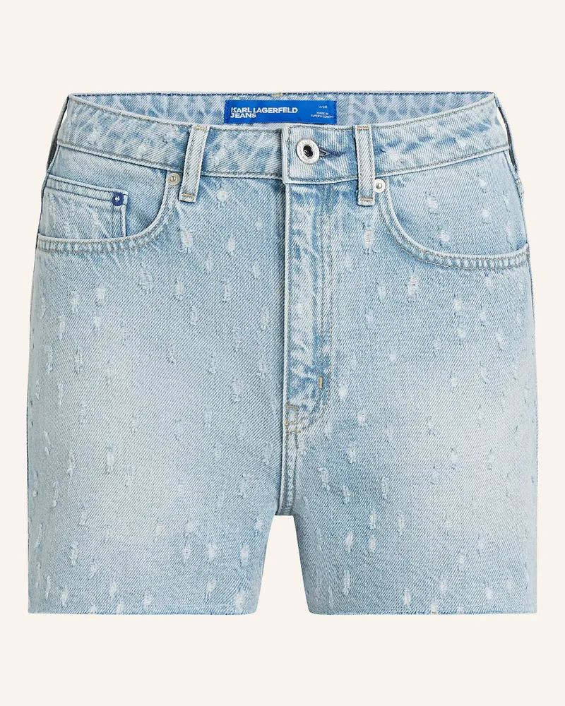 Karl Lagerfeld Shorts Blau