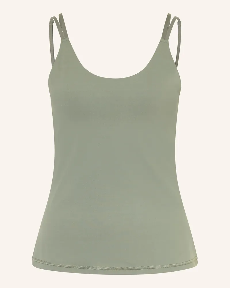 Sweaty Betty Tanktop ULTIMATE STUDIO TWIN Hellgrün