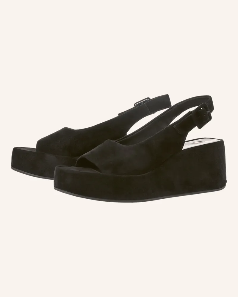 Högl Wedges schwarz Schwarz