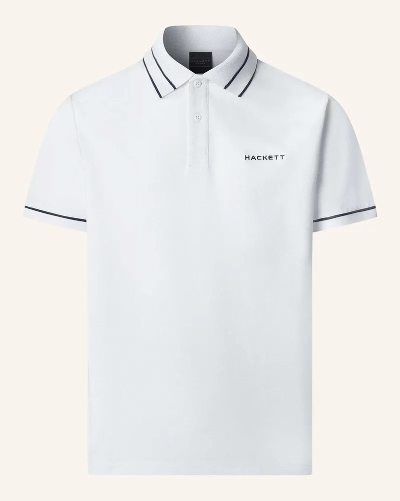 Hackett Poloshirt HS MANOR TIPPED POLO Weiss
