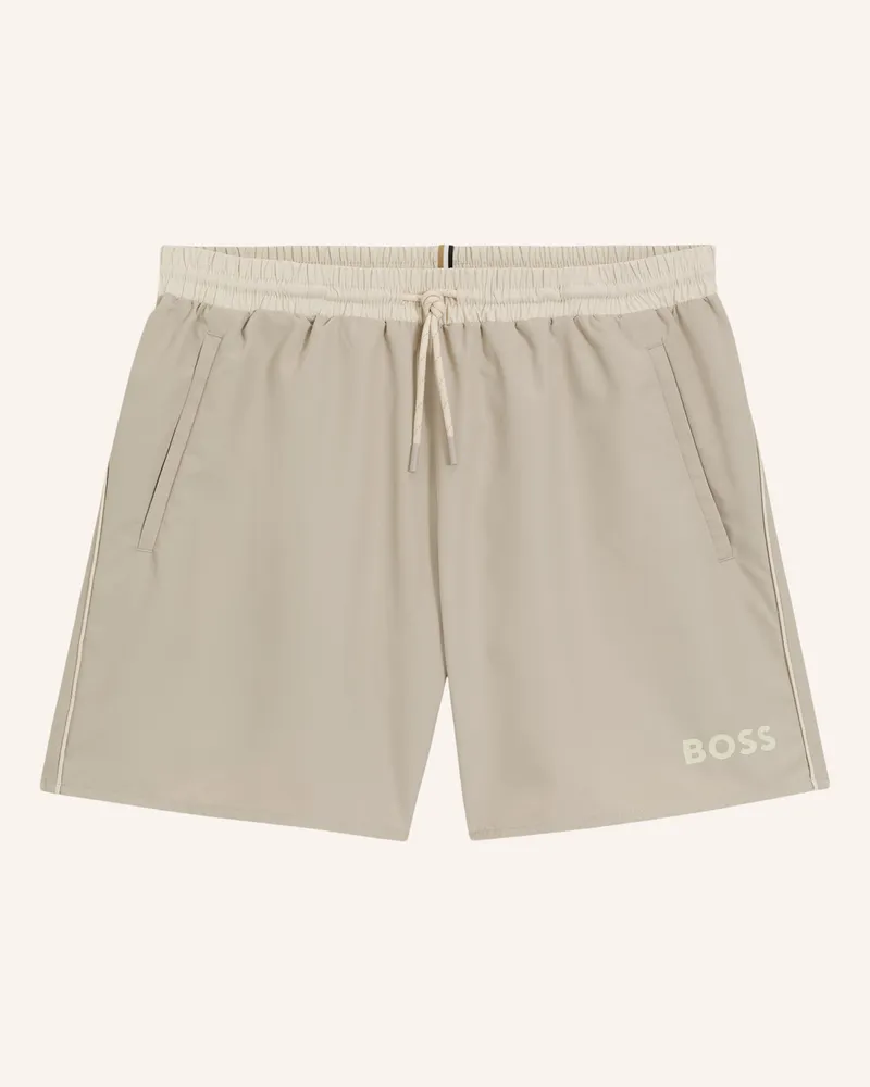 HUGO BOSS Badeshorts Starfish beige Beige