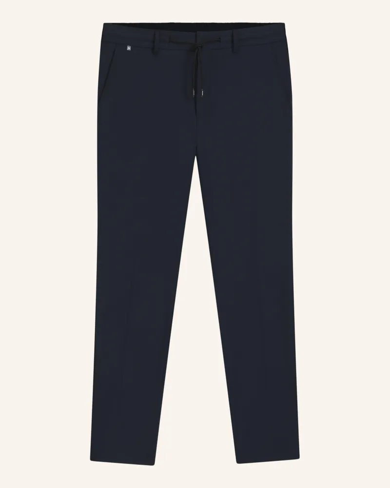 HUGO BOSS Business Hose P-Geniusj-Rds-Wg-233 Slim Fit blau Dunkelblau