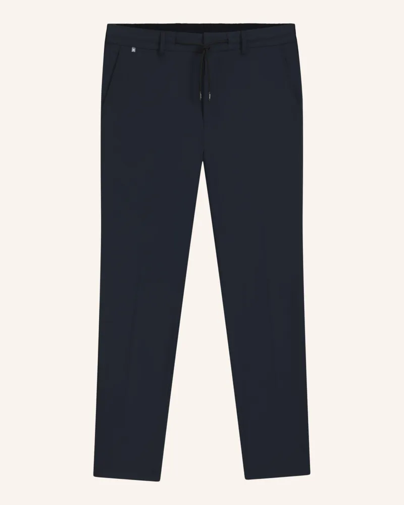 HUGO BOSS Businesshose P-Geniusj-Rds-Wg-233 Slim Fit blau Dunkelblau