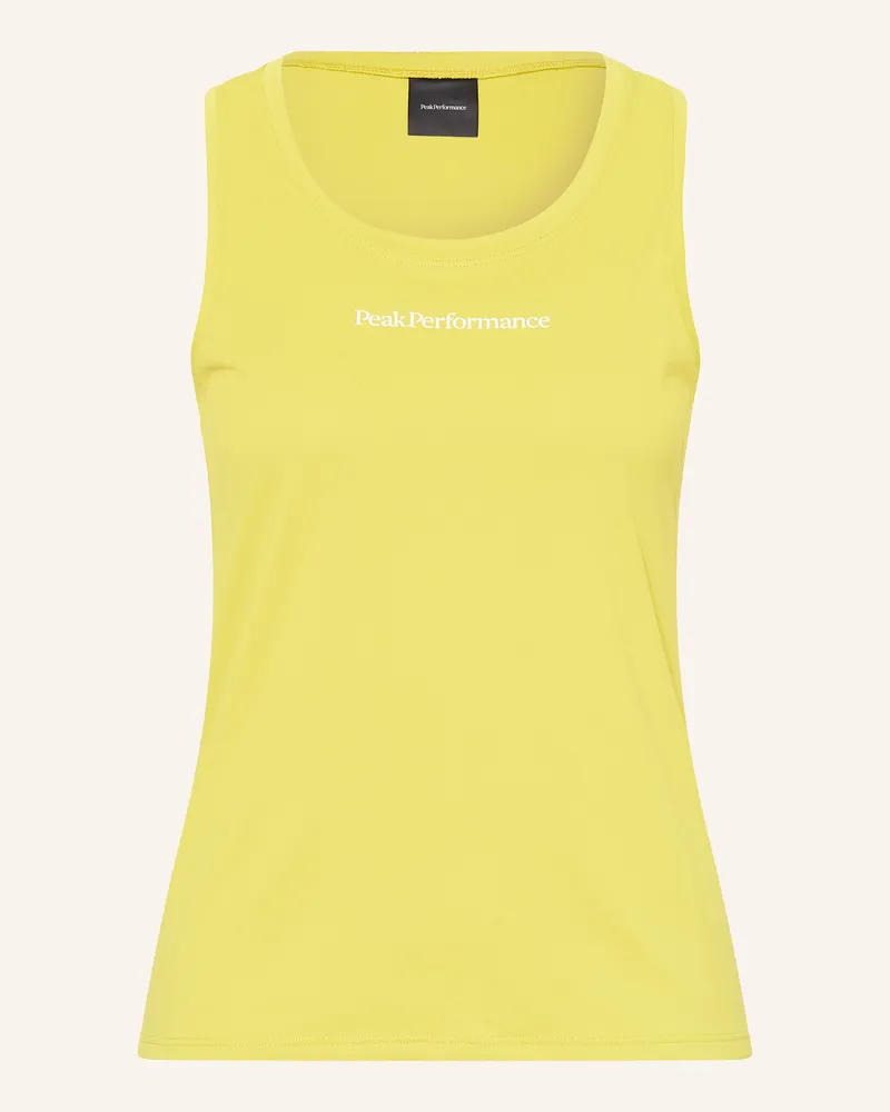 Peak Performance Tanktop ACTIVE Gelb