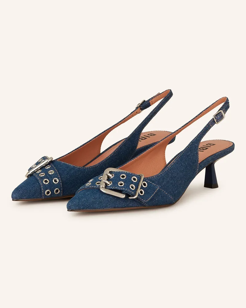 Bibi Lou Slingpumps SALONES Blau