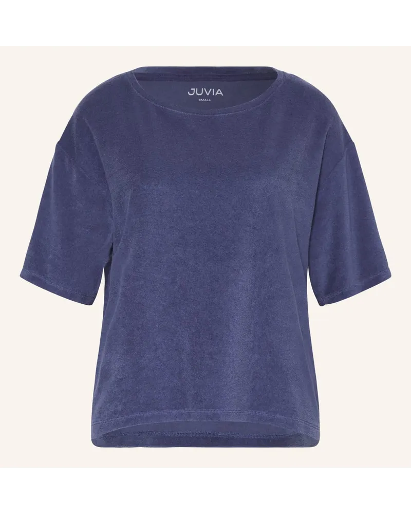 Juvia Frotteeshirt ANOUK Blau