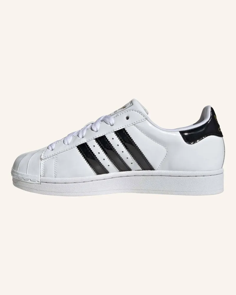 adidas Lack-Sneaker SUPERSTAR II Weiss
