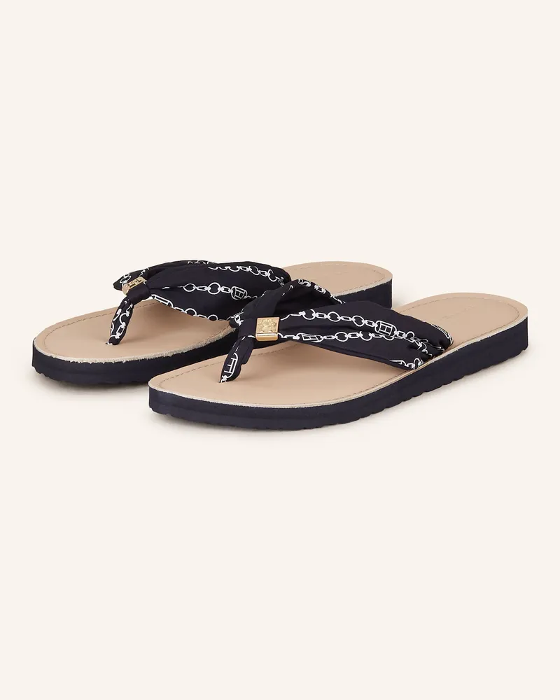 Tommy Hilfiger Zehentrenner Dunkelblau
