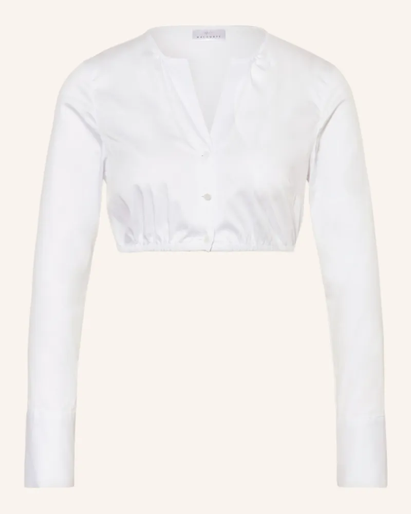 WALDORFF Dirndlbluse Weiss