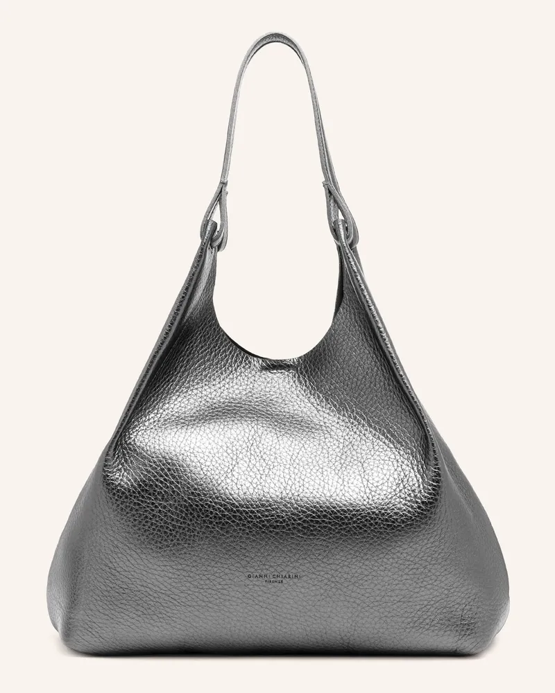 Gianni Chiarini Shopper Dua Xl Mit Pouch silber Platin