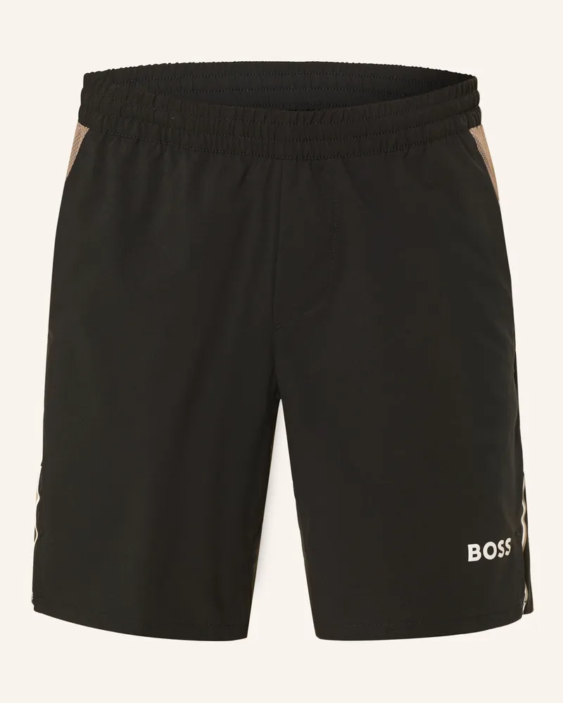 HUGO BOSS Tennisshorts T-Match schwarz Schwarz
