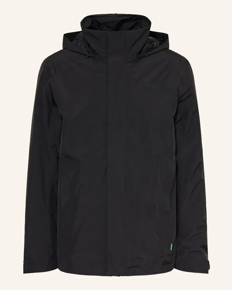 Vaude 2-In-1-Jacke Rosemoor schwarz Schwarz