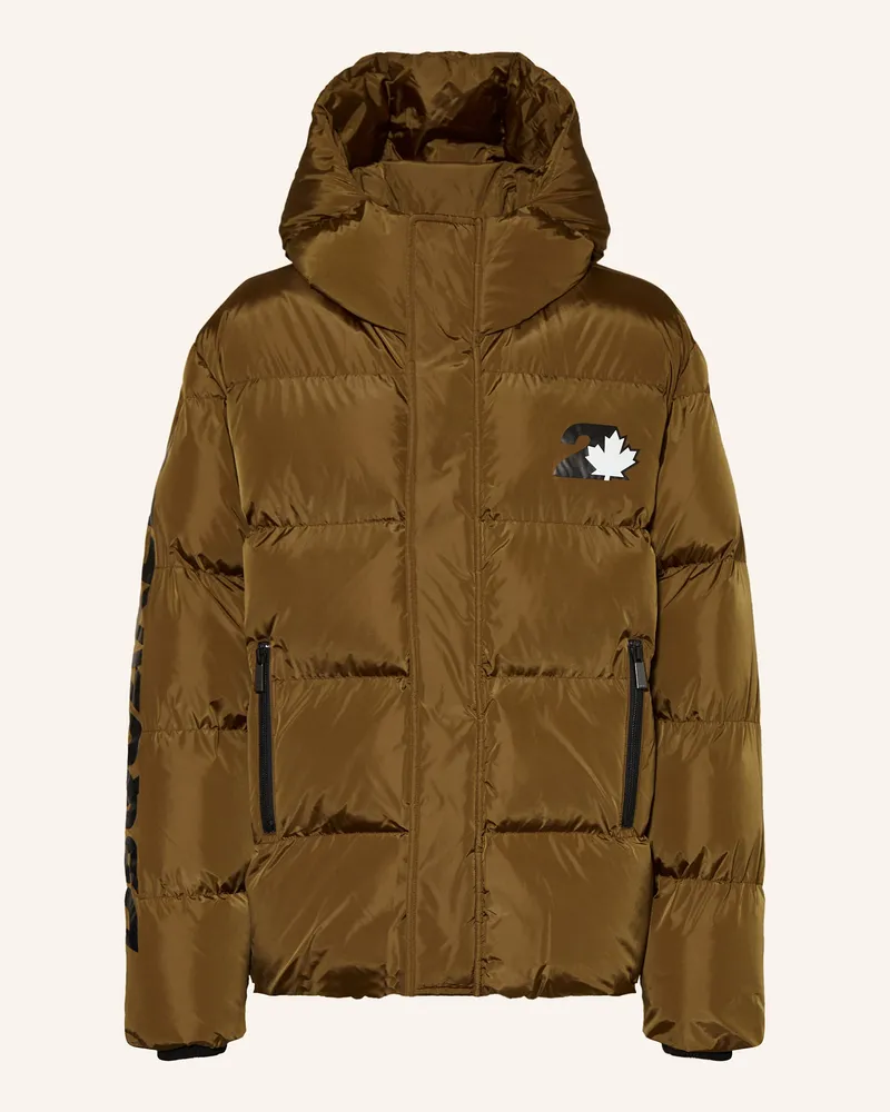 Dsquared2 Steppjacke Braun