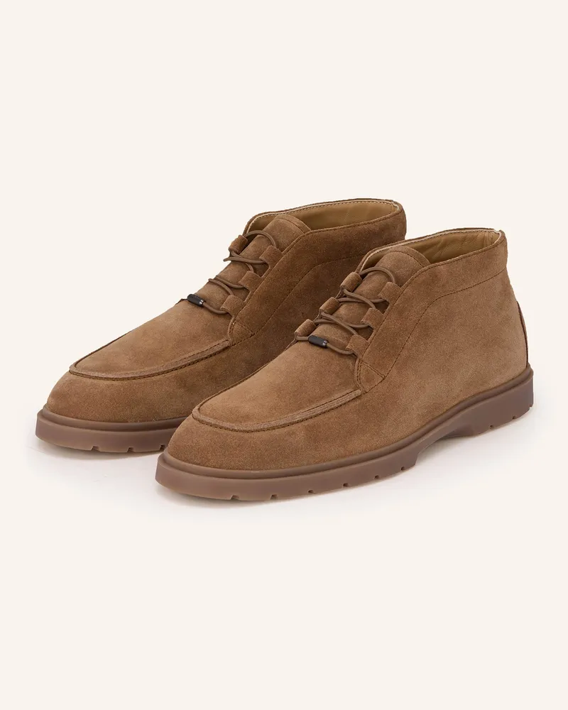 TOD'S Schnürer POLACCO ELASTICO IBRIDO ESTIVO Dunkelbraun