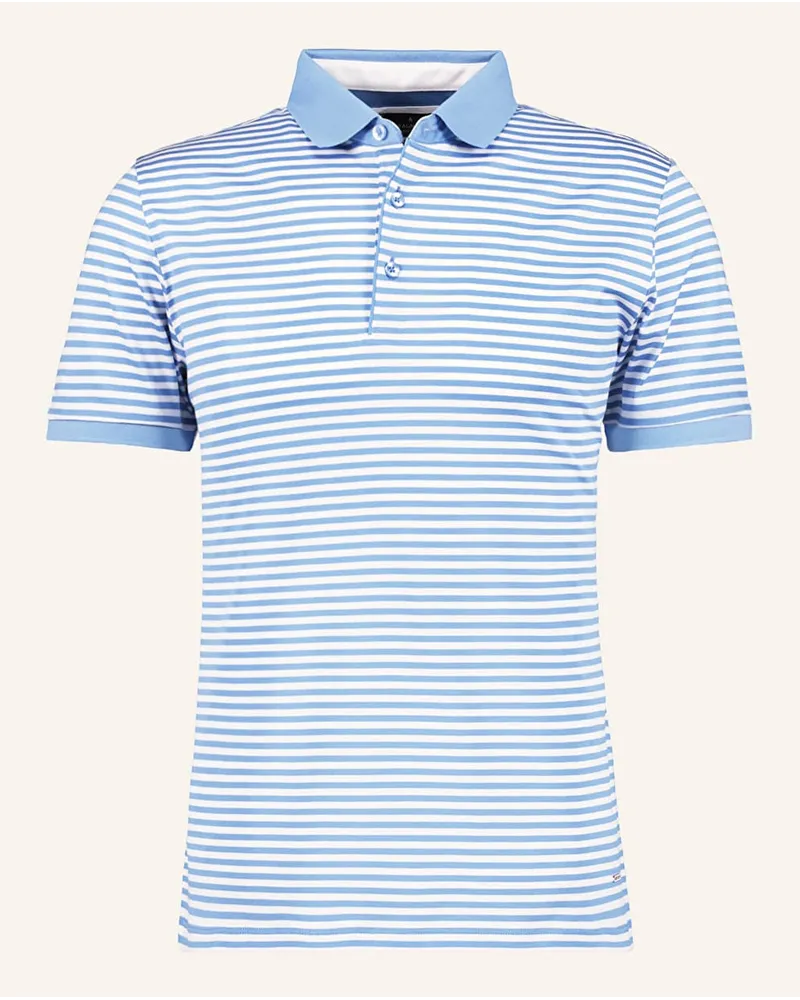 Ragman Jersey-Poloshirt Blau